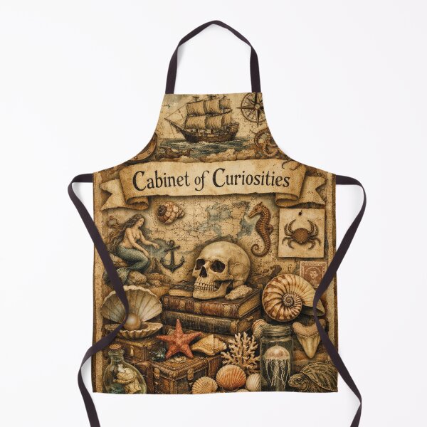 Item preview, Cabinet of Curiosities – Maritime vintage cabinet of curiosities designed and sold by Mauswohn.