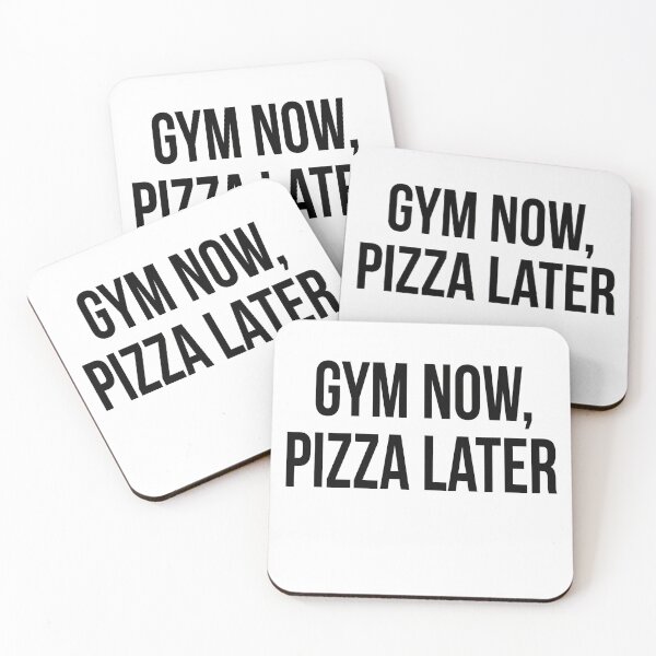 Item preview, Funny Gym Now Pizza Later Fitness Humor Shirt designed and sold by yrzvdev.