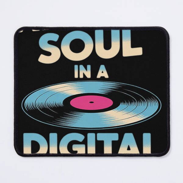 Item preview, Analog Soul A Digital World Music Lover designed and sold by DivyanshBora.