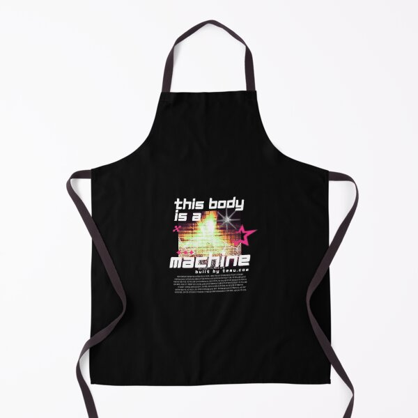 Item preview, This Body Is a Machine Built by Temu • Capitalism Tech Meme Cyberpunk Shirt designed and sold by Xena Zeit-Geist.