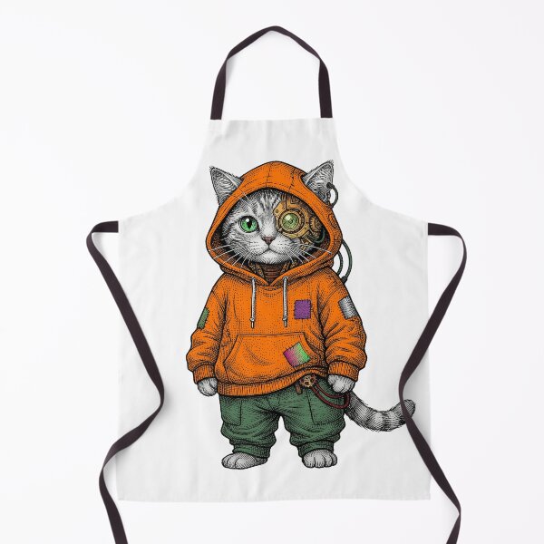 Item preview, The Cybernetic cat designed and sold by krabbaraban.