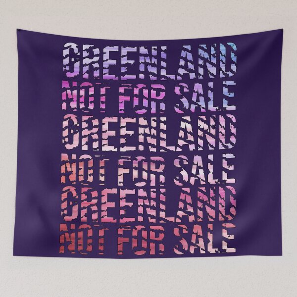 Item preview, Greenland – Identity, Sovereignty, and Arctic Resistance Typography Art designed and sold by ArtsyExplorer.