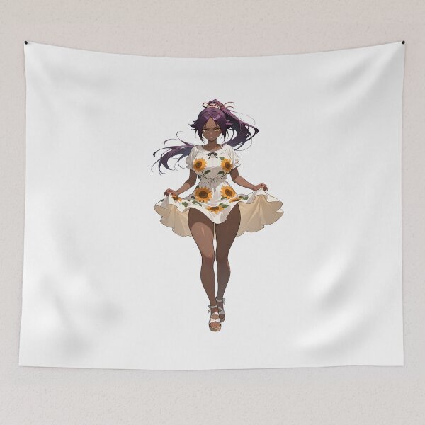 Item preview, Yoruichi Sundress Season Girl Anime Meme Funny Casual designed and sold by LaughingMan132.