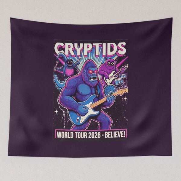 Item preview, capsids music band neon retro music designed and sold by  Mudikeys.
