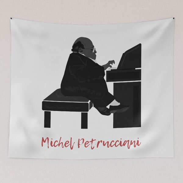 Item preview, MICHEL PETRUCCIANI PLAYING THE PIANO designed and sold by FULLER FACTORY.