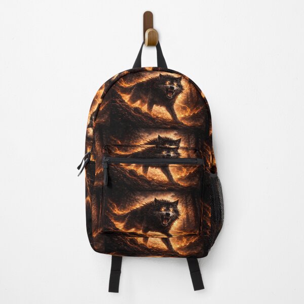 Item preview, Fenrir Fire and Shadow Art designed and sold by NorseDrip.