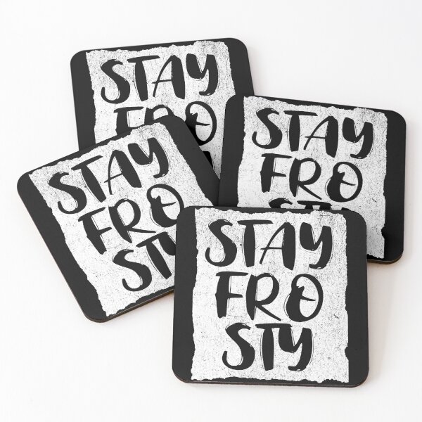 Item preview, Stay Frosty Typogtraphy designed and sold by AnAzArt.