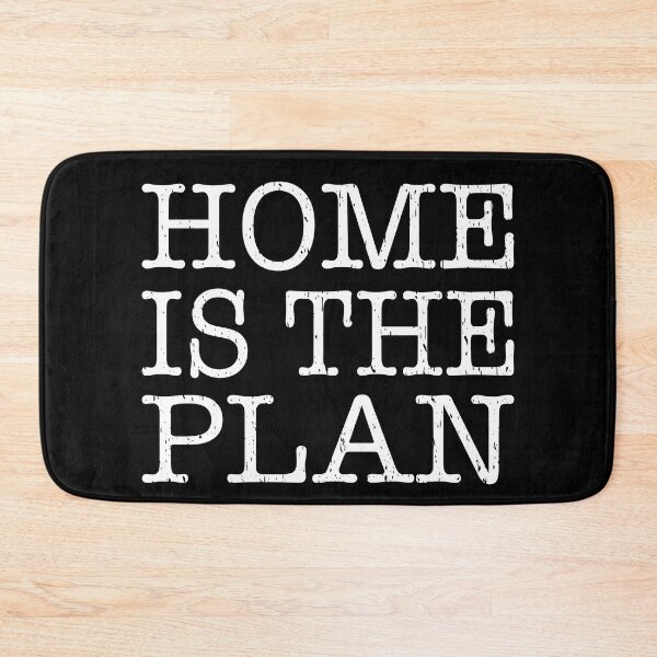 Item preview, HOME IS THE PLAN introvert bookworm cosy at home recharge in silence  designed and sold by Jt41.