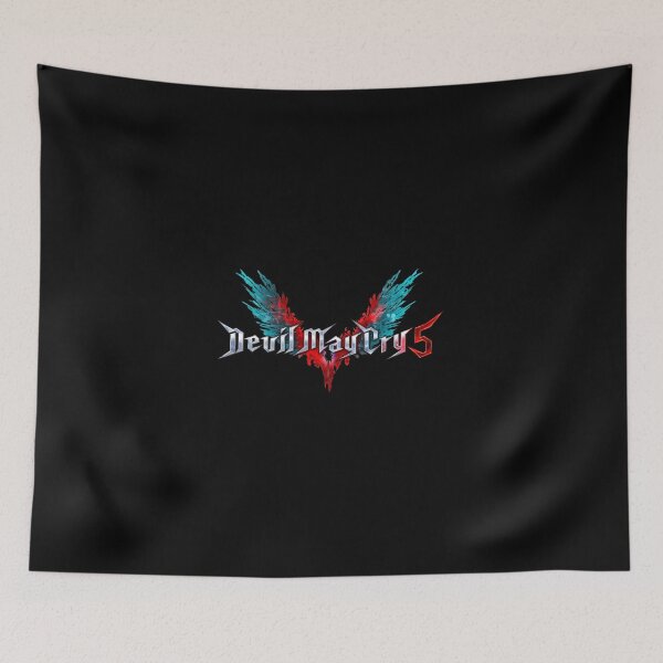Item preview, Devil May Cry 5 Logo Back designed and sold by DesignMad.