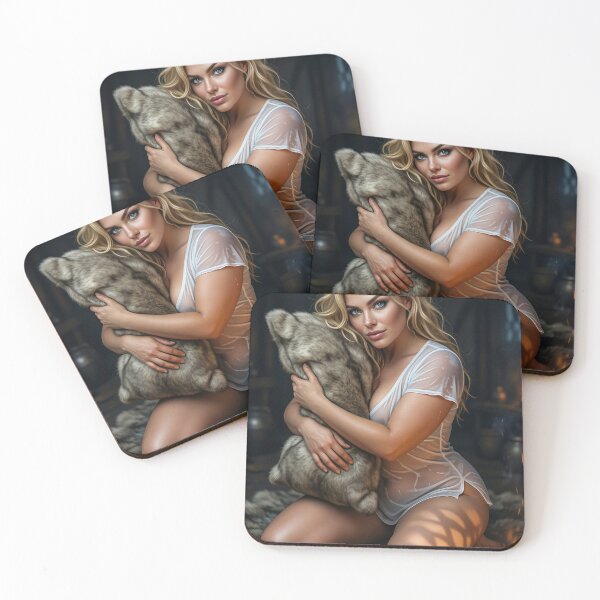 Item preview, Astrid in sheer top hugs fur by firelight designed and sold by CathryneDelamort.