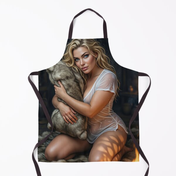 Item preview, Astrid in sheer top hugs fur by firelight designed and sold by CathryneDelamort.