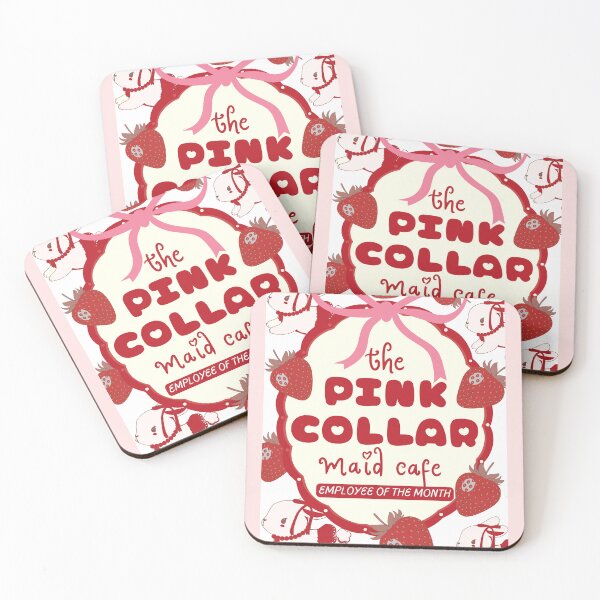 Item preview, Pink Collar Maid Cafe Employee of the Month • Kawaii Maid Cafe Cute Shirt designed and sold by Xena Zeit-Geist.