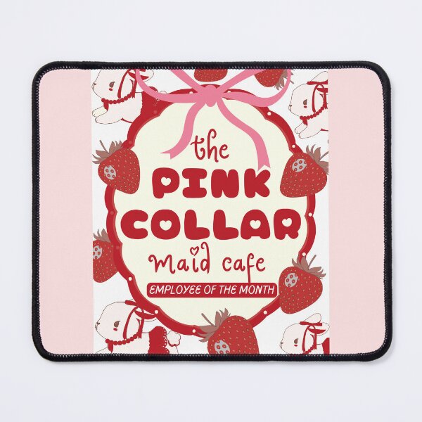 Item preview, Pink Collar Maid Cafe Employee of the Month • Kawaii Maid Cafe Cute Shirt designed and sold by Xena Zeit-Geist.