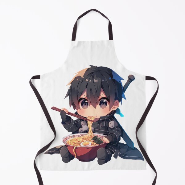 Item preview, Kirito Sword Art Online Chibi Ramen Break designed and sold by mildaclairmo.