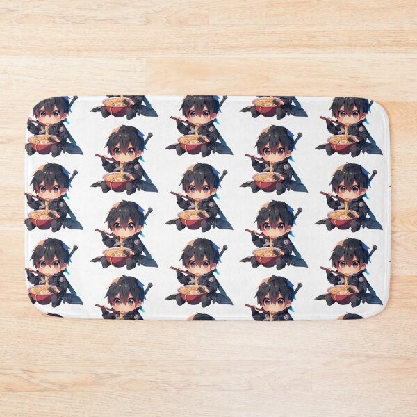 Item preview, Kirito Sword Art Online Chibi Ramen Break designed and sold by mildaclairmo.