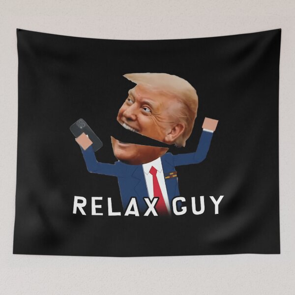 Item preview, South Park Trump Relax Guy Meme designed and sold by Sayan Golui.