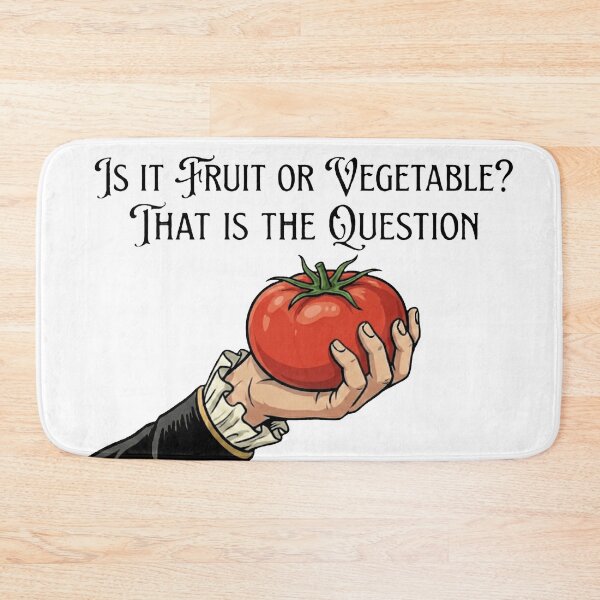 Item preview, Is it Fruit or Vegetable? Funny Tomato Shakespeare designed and sold by MythoWorldddd.
