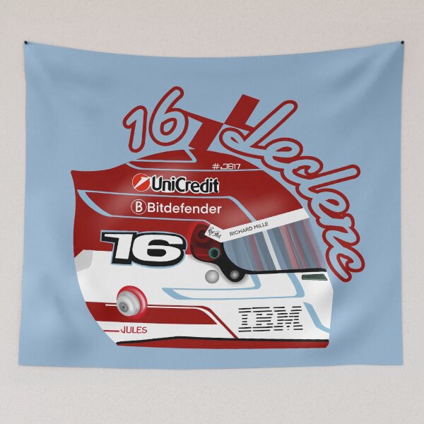 Item preview, Copy of Leclerc 2026 f1 season helmet  designed and sold by Pink Polar F1.