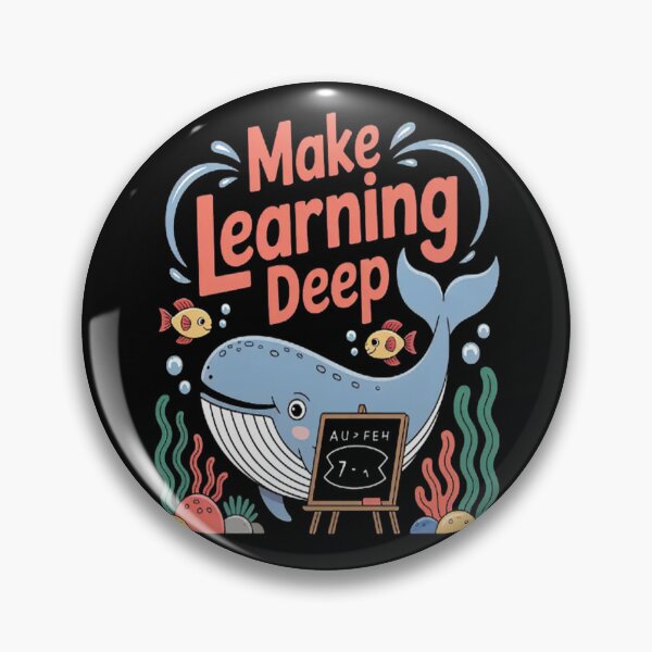 Item preview, Deep Like The Ocean Make Learning Deep Educational Inspiration designed and sold by StuffNestie.