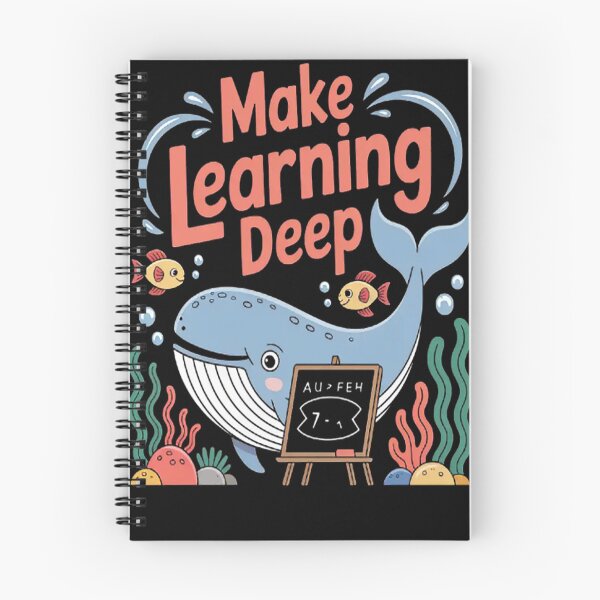 Item preview, Deep Like The Ocean Make Learning Deep Educational Inspiration designed and sold by StuffNestie.