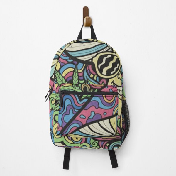 Item preview, Trippy Mushroom High Life - Vintage Psychedelic Stoner Art designed and sold by TSE DESIGN.