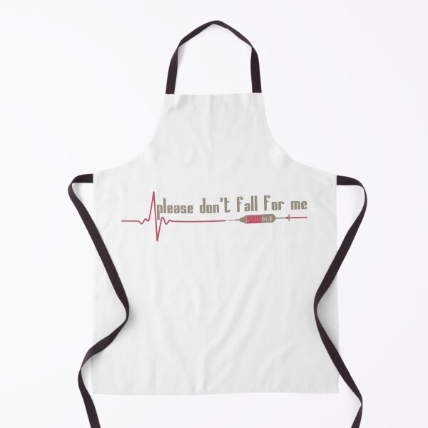 Item preview, Please Don’t Fall for Me Nurse EKG Syringe Design designed and sold by PROPera-design.