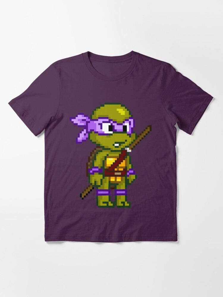 Teenage Mutant Ninja Turtles Donatello Does Machines Men's Heather 60 40 Poly Short-Sleeve T-Shirt - Special Order