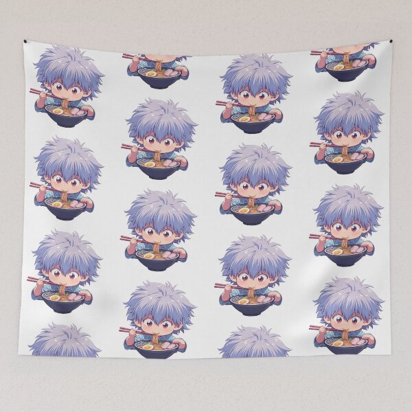 Item preview, Kaworu Nagisa Evangelion Serene Ramen Chibi designed and sold by mildaclairmo.