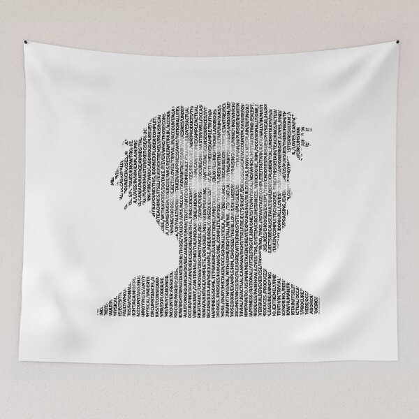 Item preview, 21 Savage Text Portrait Silhouette Style designed and sold by Mildaenning.