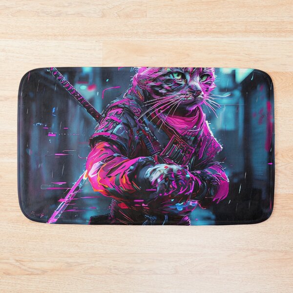Item preview, Neon Ronin Purr designed and sold by ONYX Pixee.