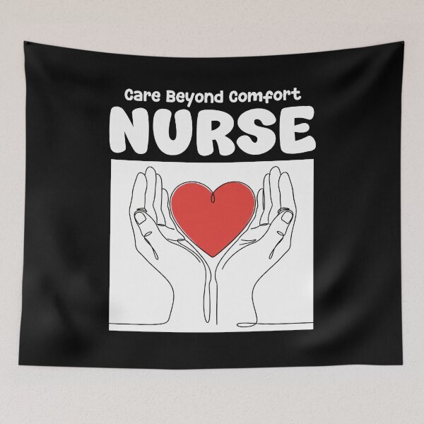 Item preview, NURSE - CARE BEYOND COMFORT designed and sold by KEF Custom.