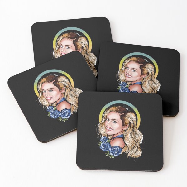 Item preview, Miley Cyrus Soft Glam Portrait Look designed and sold by kmarshagu4.