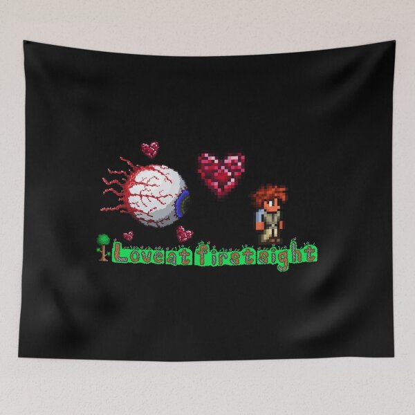 Item preview, Terraria Eye Of Cthulu Love At First Sight  designed and sold by Krishnaeeks.