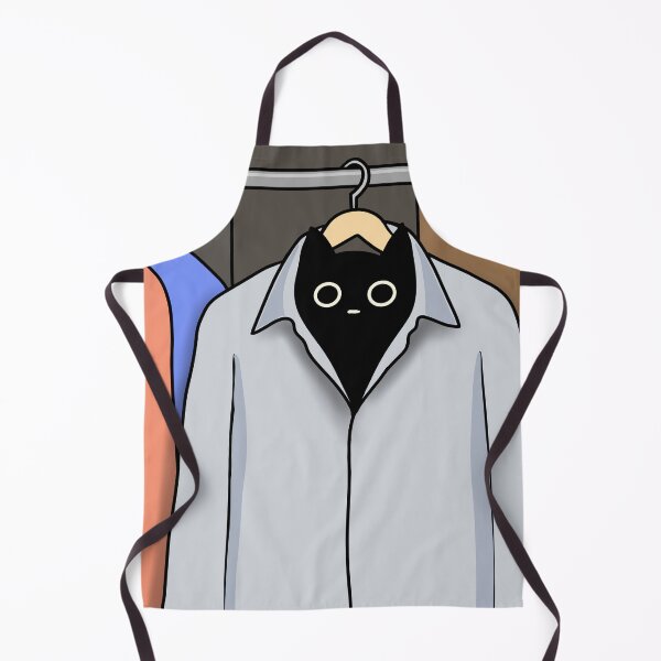 Item preview, Cat Hiding in the Wardrobe designed and sold by ThingsCatsDo.