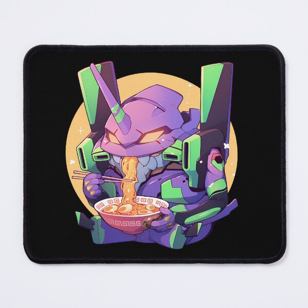 Item preview, Evangelion Unit 01 Kawaii Ramen Chibi designed and sold by mildaclairmo.