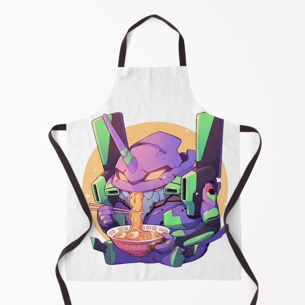 Item preview, Evangelion Unit 01 Kawaii Ramen Chibi designed and sold by mildaclairmo.