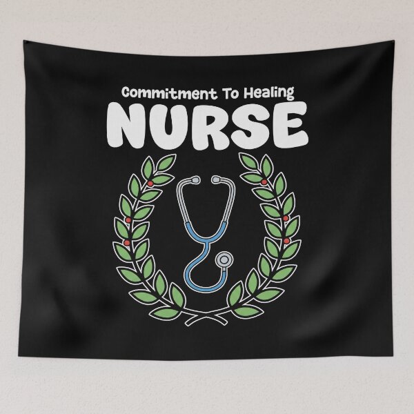 Item preview, NURSE - COMMITMENT TO HEALING designed and sold by KEF Custom.