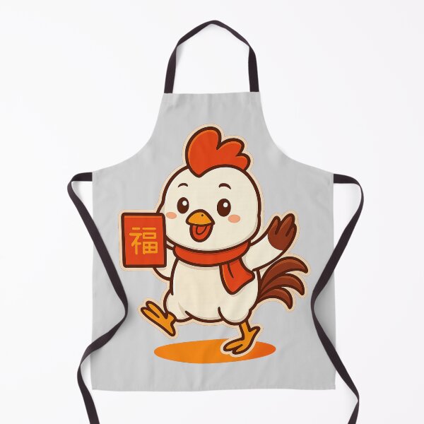 Item preview, Cute Zodiac Rooster – Joyful Chinese New Year Cartoon Design designed and sold by BalloonNinja.