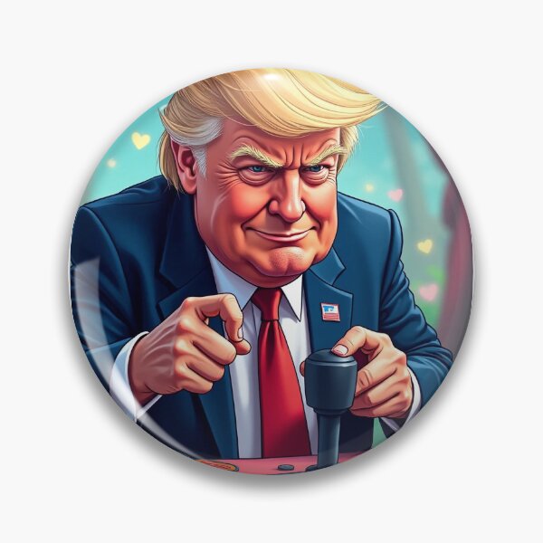 Item preview, Donald Trump plays video games designed and sold by PierreMichel.