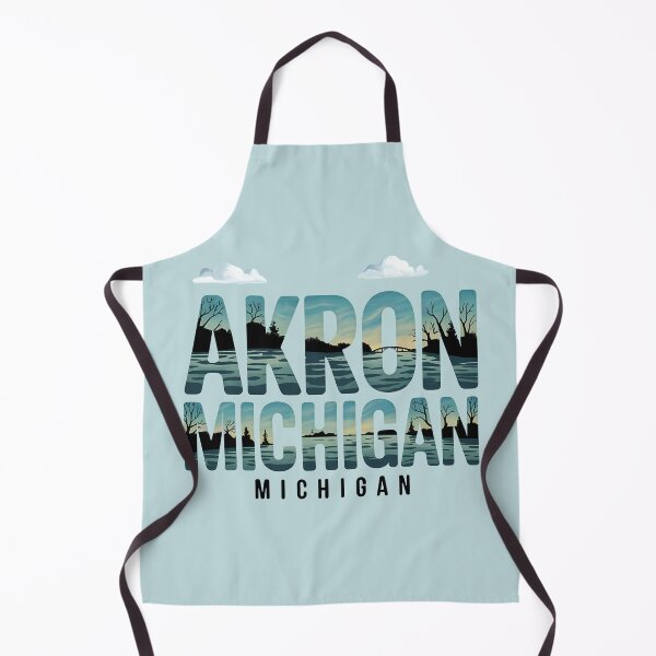 Item preview, Akron, Michigan, Akron MI, Akron Michigan designed and sold by MoMidoStore.