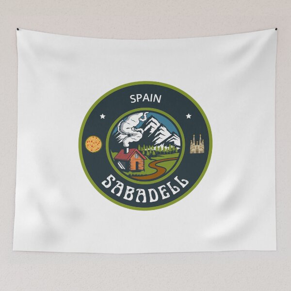 Item preview, Sabadell Spain | Green Travel Emblem designed and sold by World Designs.