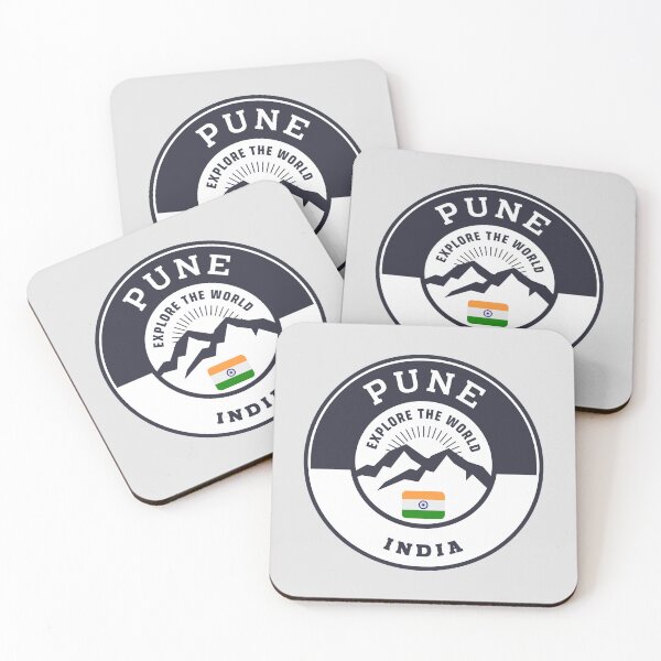 Item preview, Pune India | Black and White Travel Crest designed and sold by World Designs.