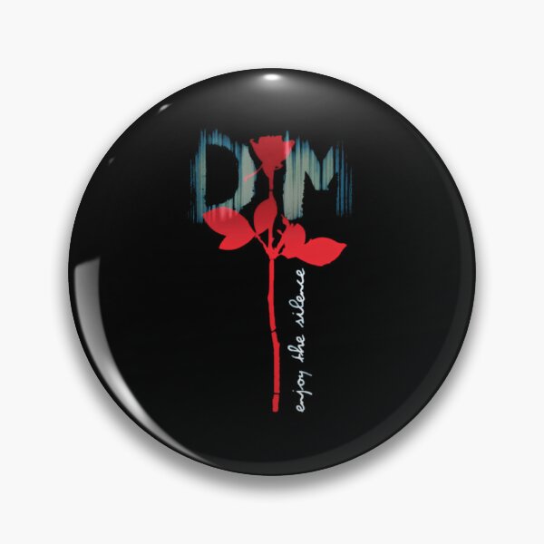 Item preview, Depeche Mode Enjoy The Silence Rose Retro Music Art designed and sold by Tee Trendy.