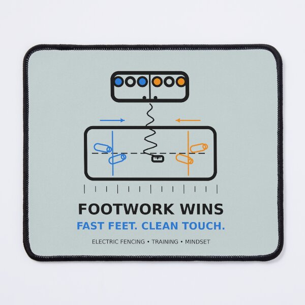 Item preview, Priority Is Earned – Fencing Motivation (Fast Decisions, Clean Action) designed and sold by ChillCharmStudio.