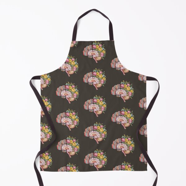 Item preview, Neurospicy Floral Brain Art - ADHD Autism Acceptance designed and sold by Wennebabs.