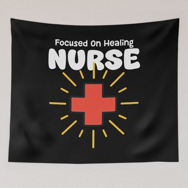 Item preview, NURSE - FOCUSED ON HEALING designed and sold by KEF Custom.