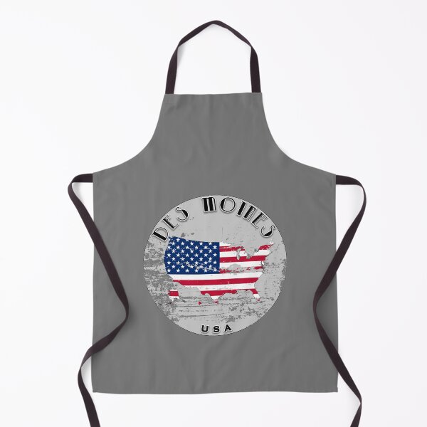 Item preview, Des Moines United States of America | Worn Flag Travel Badge designed and sold by World Designs.