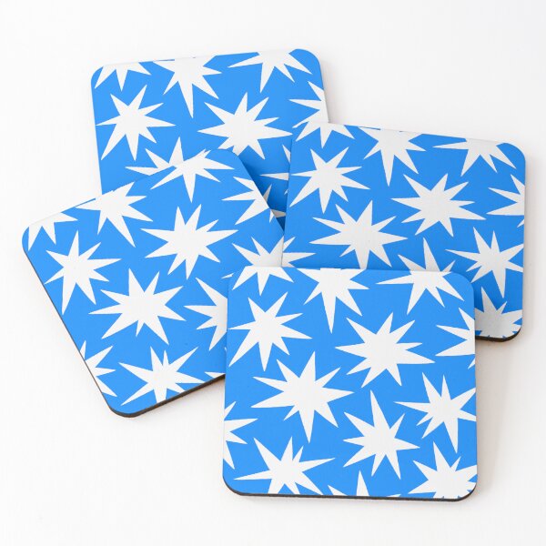 Item preview, Funky Stars Blue and White designed and sold by jess-ji.
