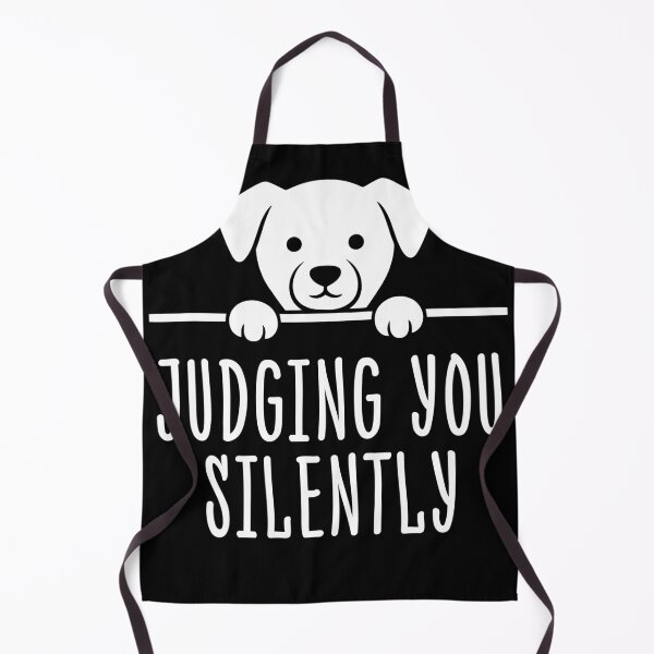 Item preview, judging You Silently - Funny Peeking Dog designed and sold by TEEDESIGMSTUDIO.
