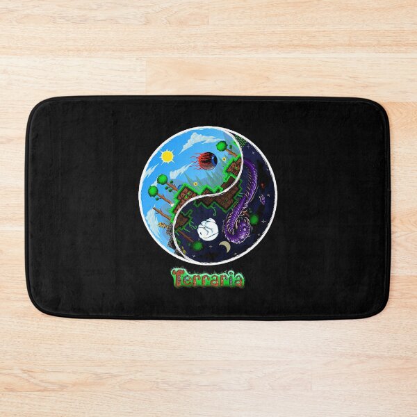 Item preview, Terraria Game Night And Day Horror Design  designed and sold by Krishnaeeks.